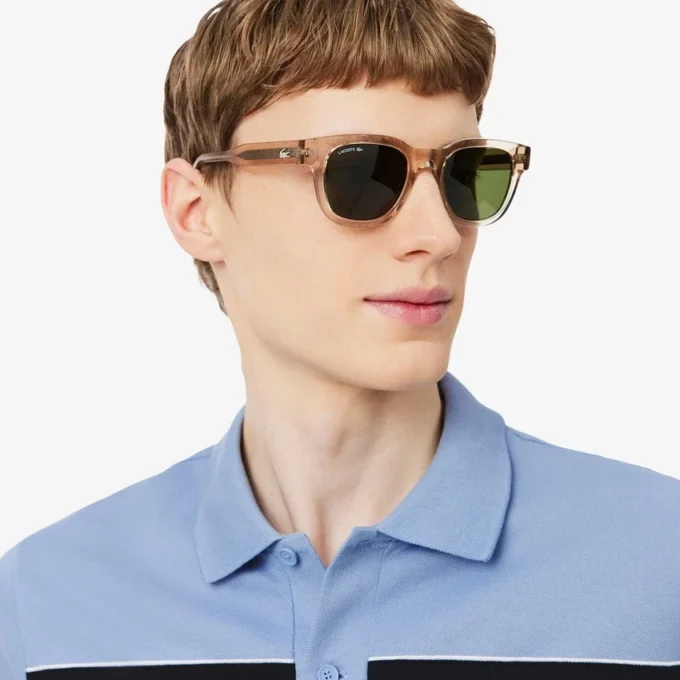 Regular fit Polo met kleurblokken