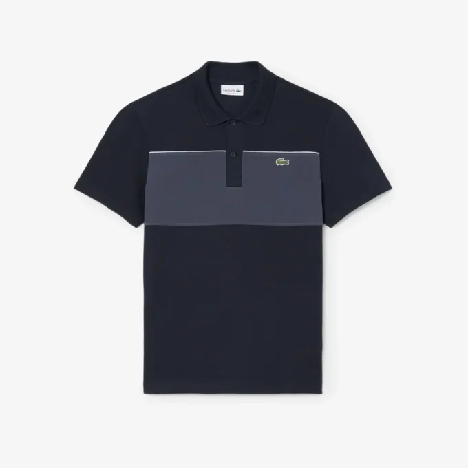 Regular fit Polo met kleurblokken