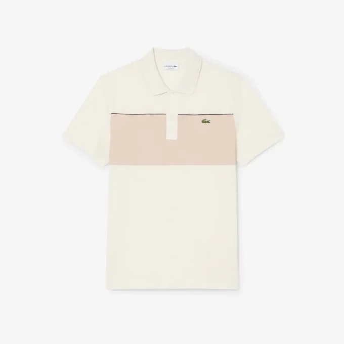 Regular fit Polo met kleurblokken