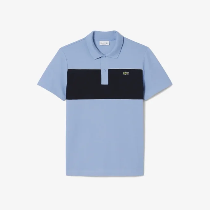 Regular fit Polo met kleurblokken