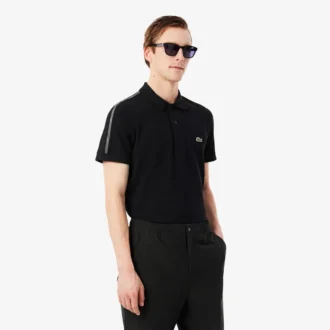 Regular Fit Polo met logo-streep