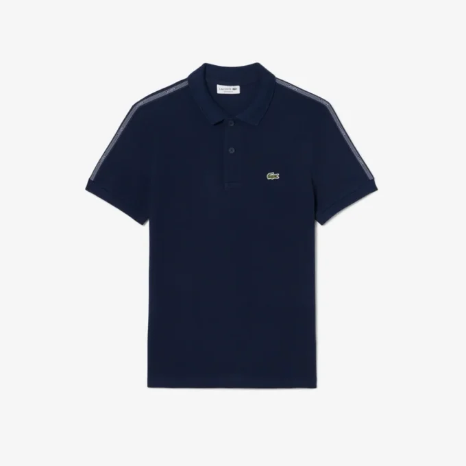 Regular Fit Polo met logo-streep