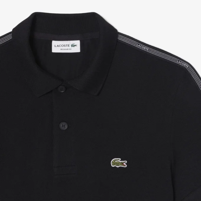 Regular Fit Polo met logo-streep