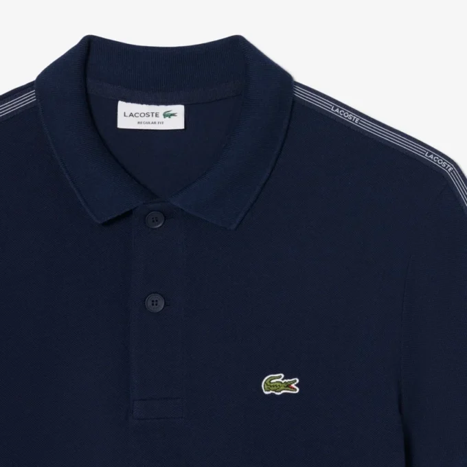 Regular Fit Polo met logo-streep
