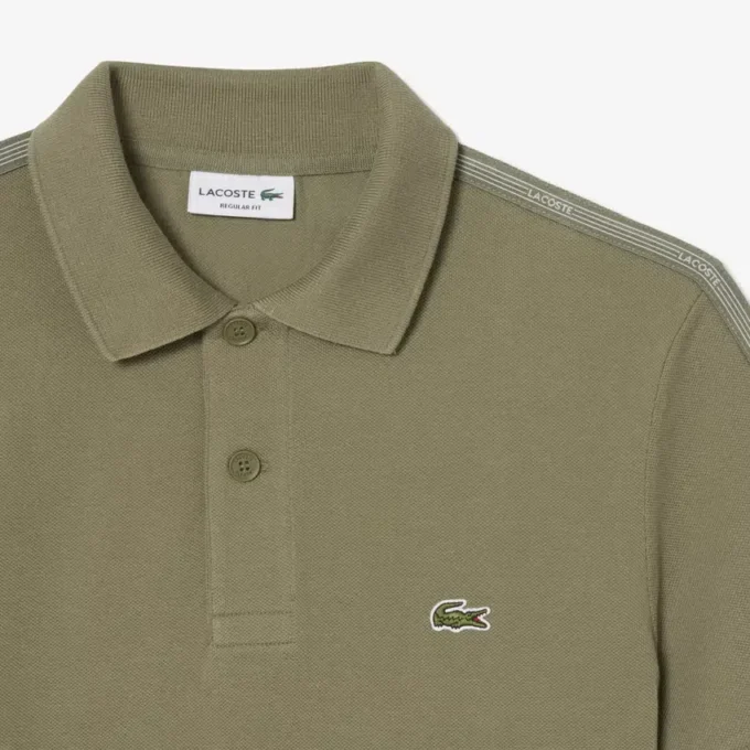 Regular Fit Polo met logo-streep