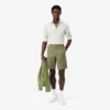 Regular Fit stretch katoenen chino bermuda