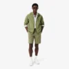 Regular Fit stretch katoenen chino bermuda