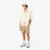 Regular Fit stretch katoenen chino bermuda