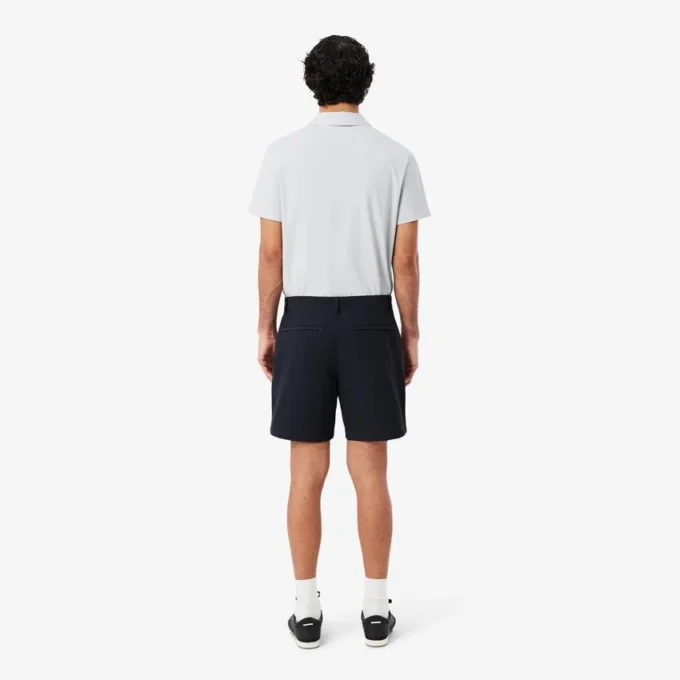 Regular Fit stretch katoenen chino bermuda