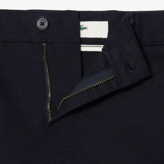 Regular Fit stretch katoenen chino bermuda