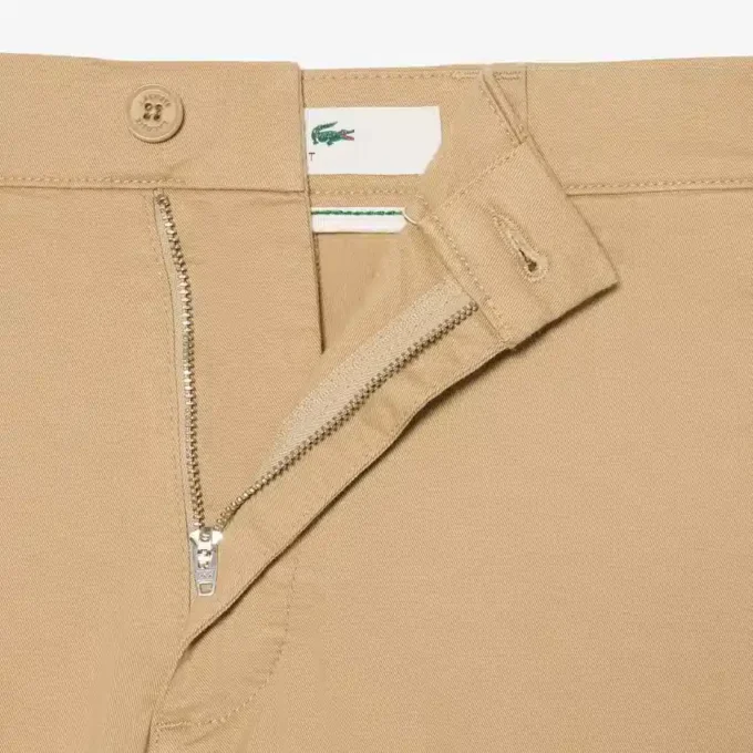 Regular Fit stretch katoenen chino bermuda