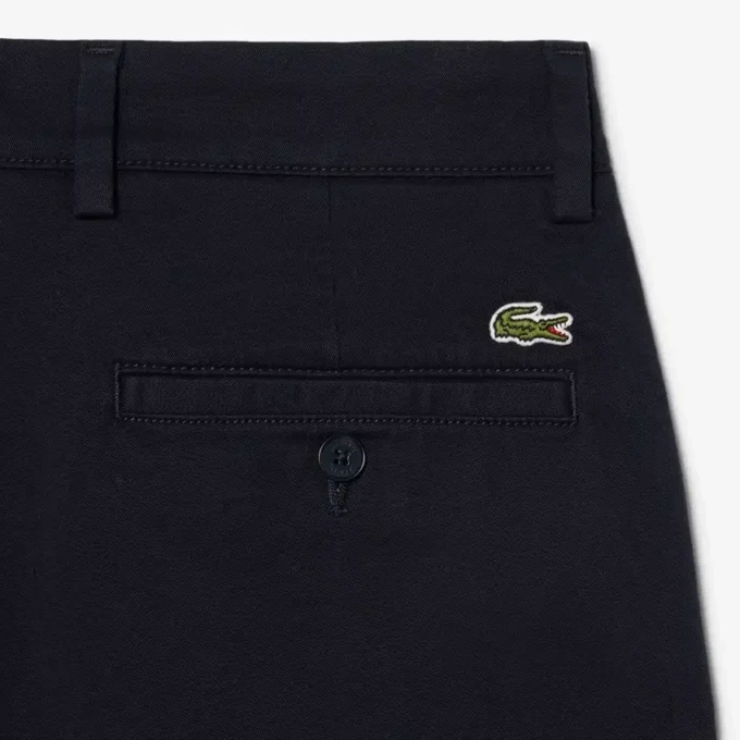 Regular Fit stretch katoenen chino bermuda