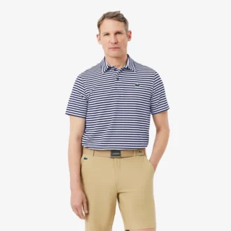 Regular Fit Ultra Dry gestreept golfpolo