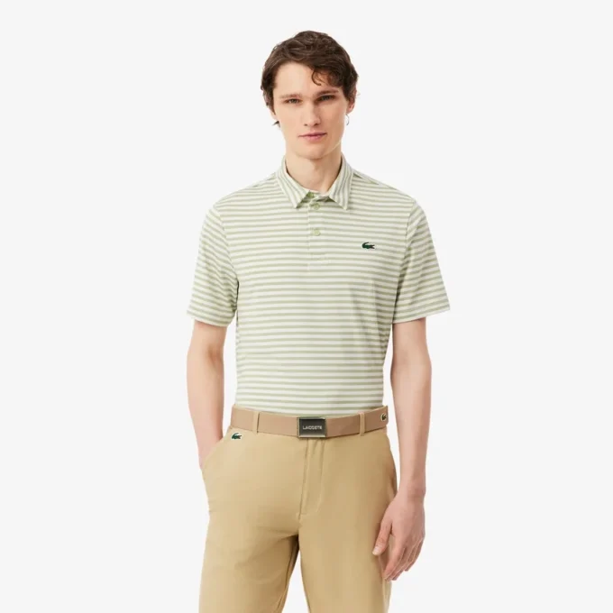 Regular Fit Ultra Dry gestreept golfpolo
