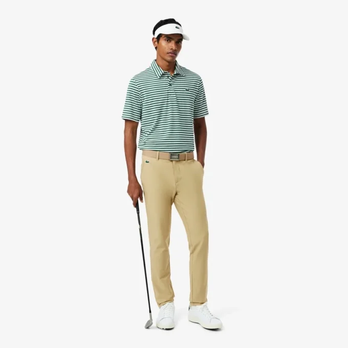 Regular Fit Ultra Dry gestreept golfpolo