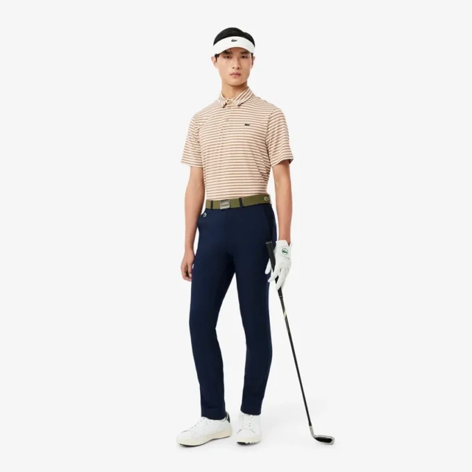 Regular Fit Ultra Dry gestreept golfpolo