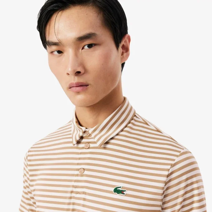 Regular Fit Ultra Dry gestreept golfpolo