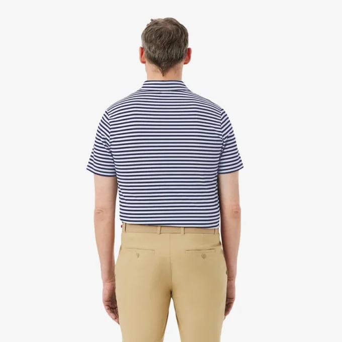Regular Fit Ultra Dry gestreept golfpolo