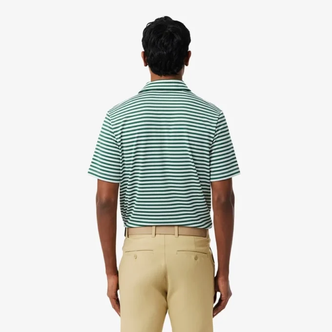 Regular Fit Ultra Dry gestreept golfpolo