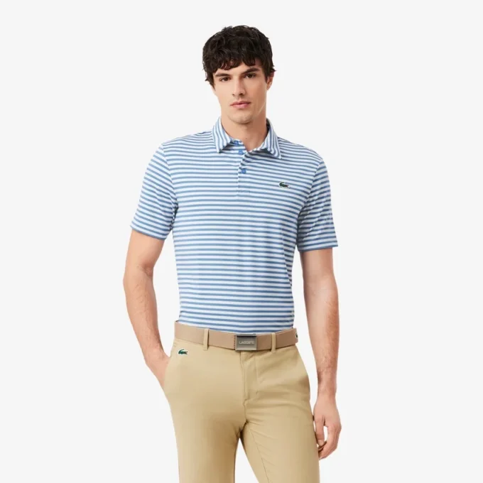 Regular Fit Ultra Dry gestreept golfpoloshirt
