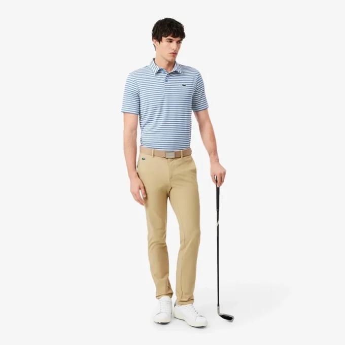 Regular Fit Ultra Dry gestreept golfpoloshirt