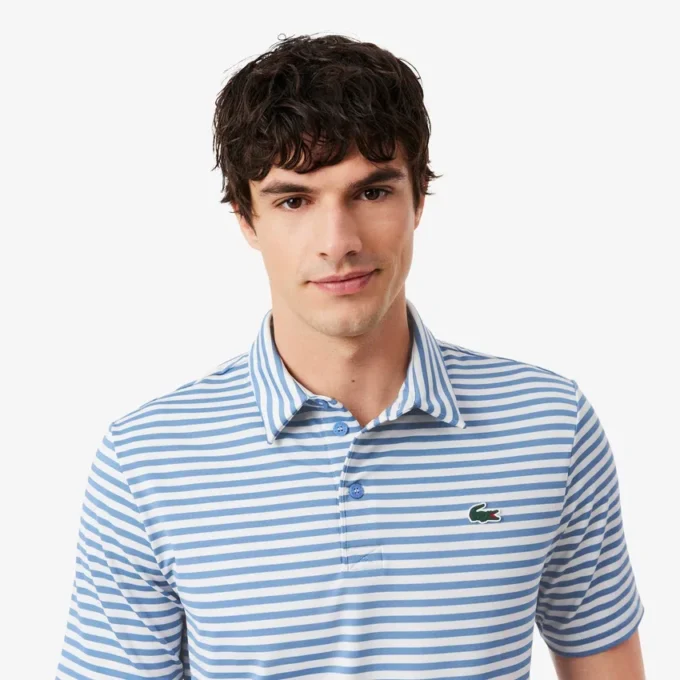 Regular Fit Ultra Dry gestreept golfpoloshirt