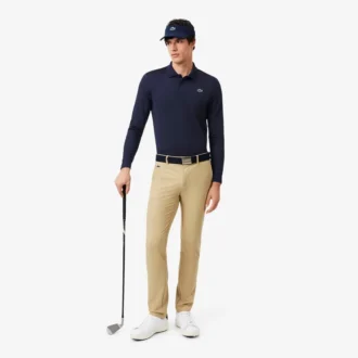 Regular Fit Ultra Dry golfpolo met lange mouwen