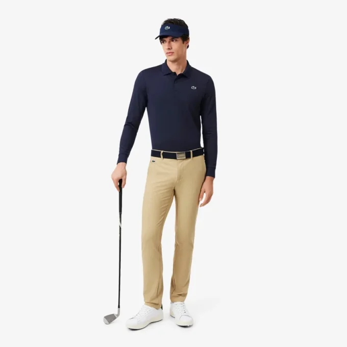 Regular Fit Ultra Dry golfpolo met lange mouwen