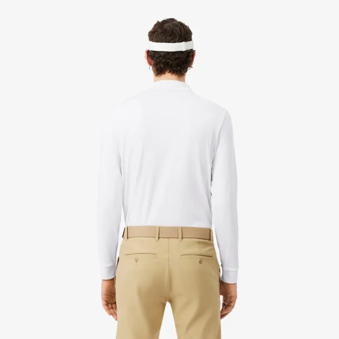 Regular Fit Ultra Dry golfpolo met lange mouwen