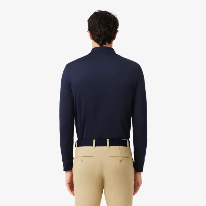 Regular Fit Ultra Dry golfpolo met lange mouwen
