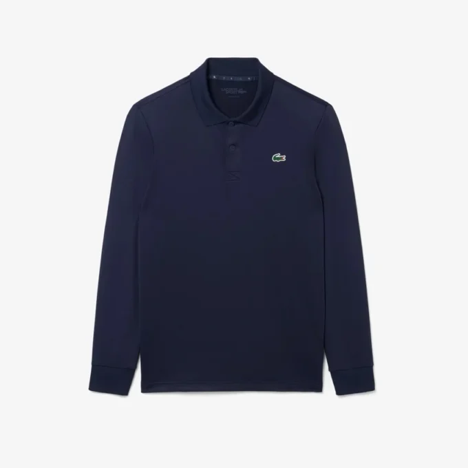 Regular Fit Ultra Dry golfpolo met lange mouwen