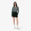 Relaxed fit corduroy short voor dames