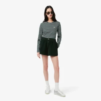 Relaxed fit corduroy short voor dames