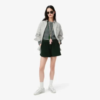 Relaxed fit corduroy short voor dames