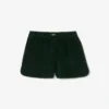 Relaxed fit corduroy short voor dames