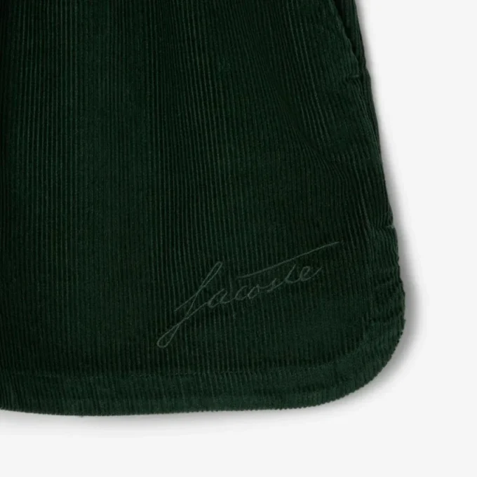 Relaxed fit corduroy short voor dames
