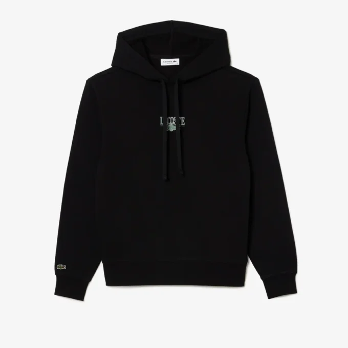 Relaxed fit fleece hoodie voor dames