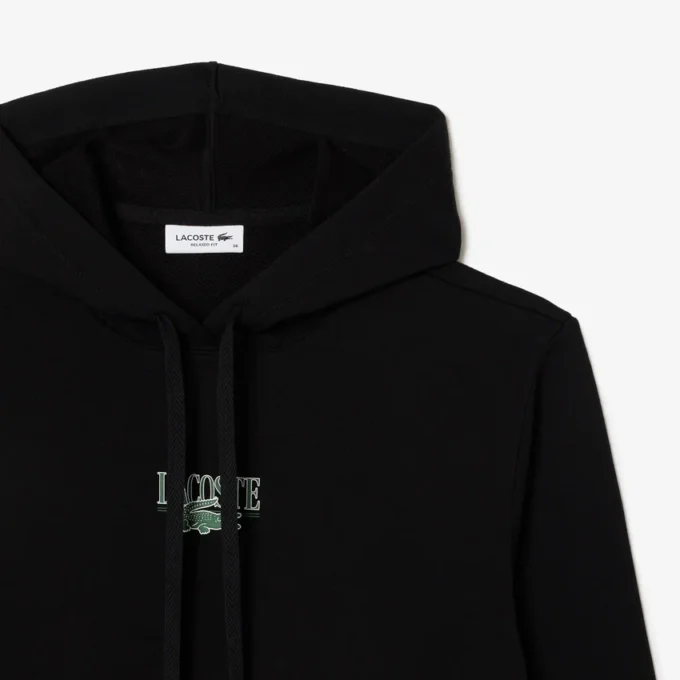 Relaxed fit fleece hoodie voor dames