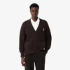 Relaxed fit geribbeld katoenen vest