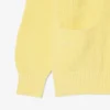 Relaxed fit geribbeld katoenen vest