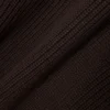 Relaxed fit geribbeld katoenen vest