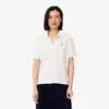 Relaxed fit piqué Polo voor dames