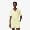 Relaxed fit piqué Polo voor dames