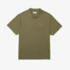 Relaxed fit piqué Polo voor dames