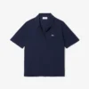 Relaxed fit piqué Polo voor dames