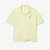 Relaxed fit piqué Polo voor dames