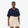 Relaxed fit piqué Polo voor dames