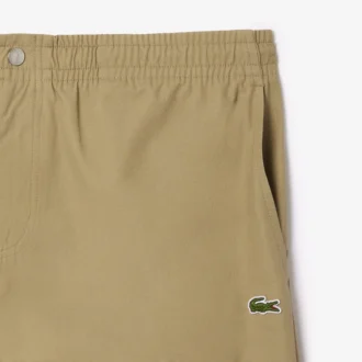 Relaxed fit popeline short voor heren