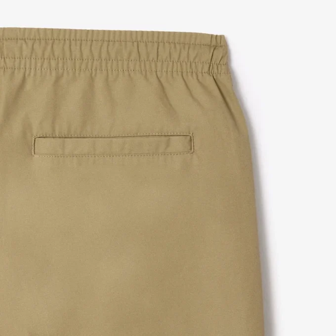 Relaxed fit popeline short voor heren