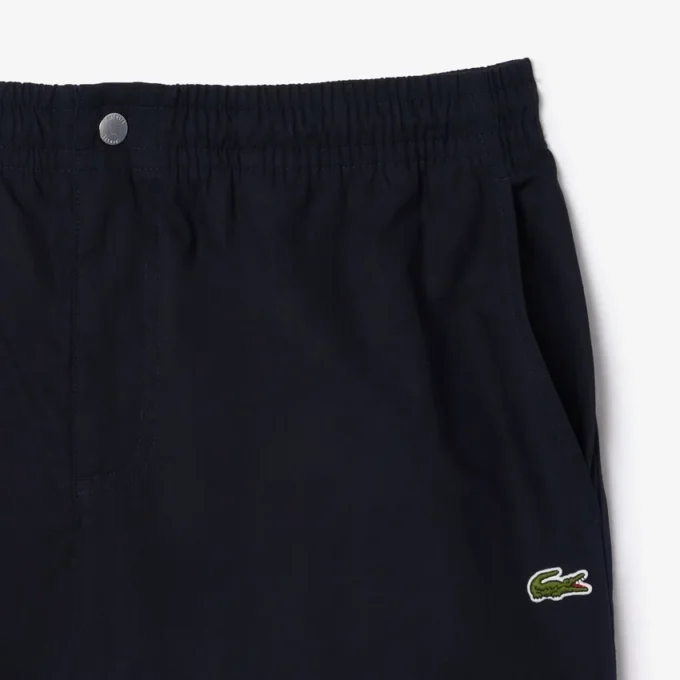 Relaxed fit popeline short voor heren